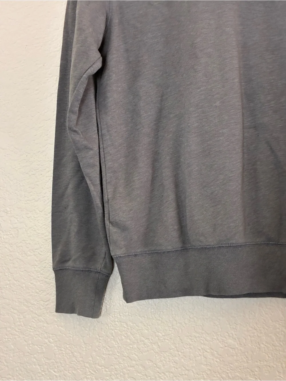 The North Face | Gray cotton blend kangaroo pocket hoodie sweatshirt men’s small